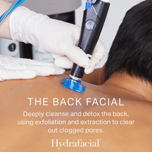 Back HydraFacial
